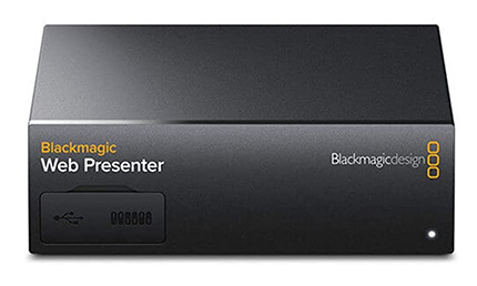 エンコーダー「Blackmagic Web Presenter」